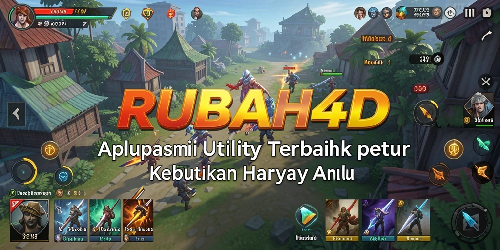 Screenshot utama RUBAH4D menampilkan antarmuka aplikasi yang sederhana dan fungsional.