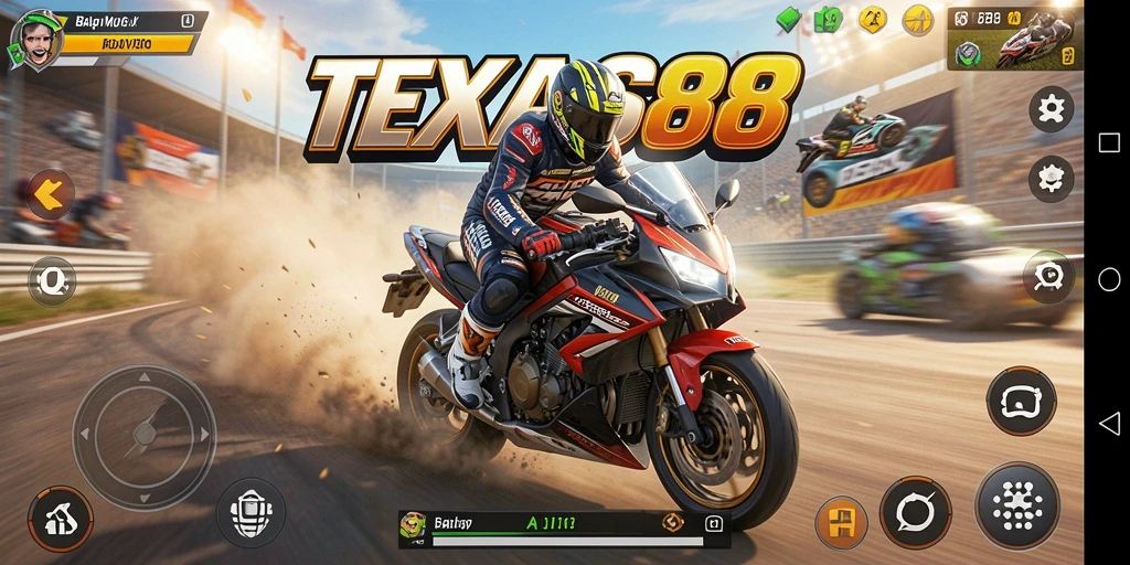 TEXAS88 menawarkan gameplay balap motor yang mendebarkan.